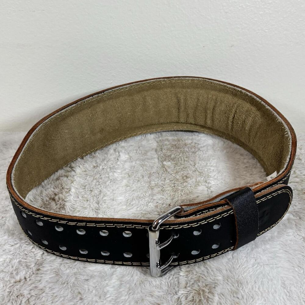 Harbinger XL Weightlifting Belt Double Prong Black Training Powerlifting Belt
